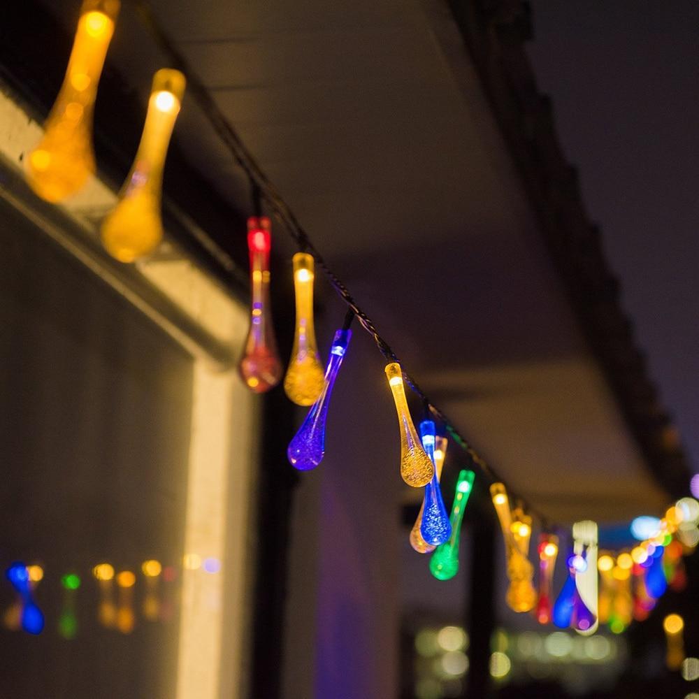 Freyza - Solar Droplet Bulb String Light