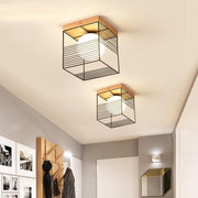 Freyza - Escher - Vintage Cage Ceiling Lights