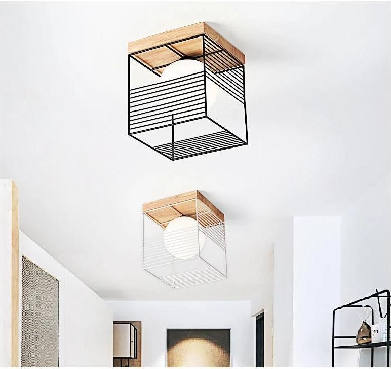 Freyza - Escher - Vintage Cage Ceiling Lights