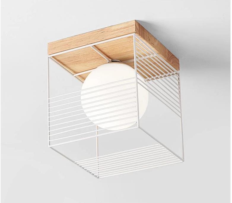 Freyza - Escher - Vintage Cage Ceiling Lights