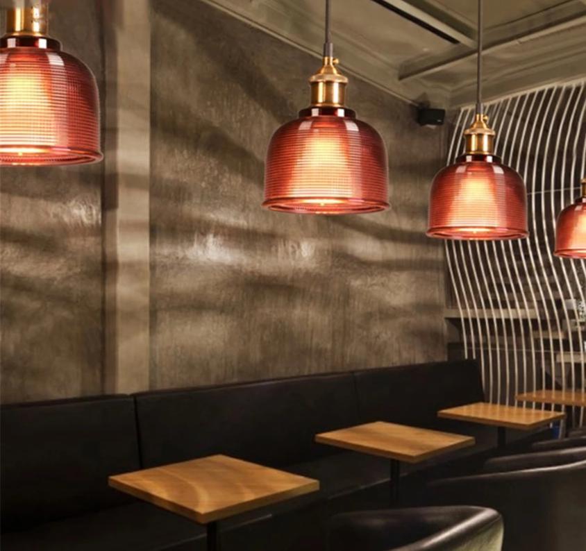 Freyza - Sosie - Retro European Color Glass Pendant Light