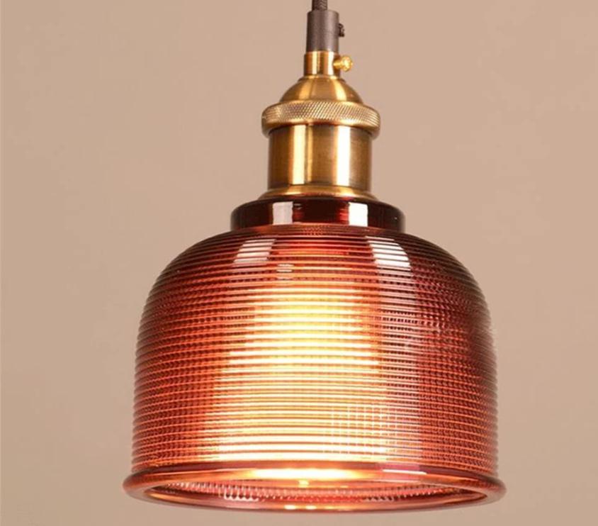 Freyza - Sosie - Retro European Color Glass Pendant Light