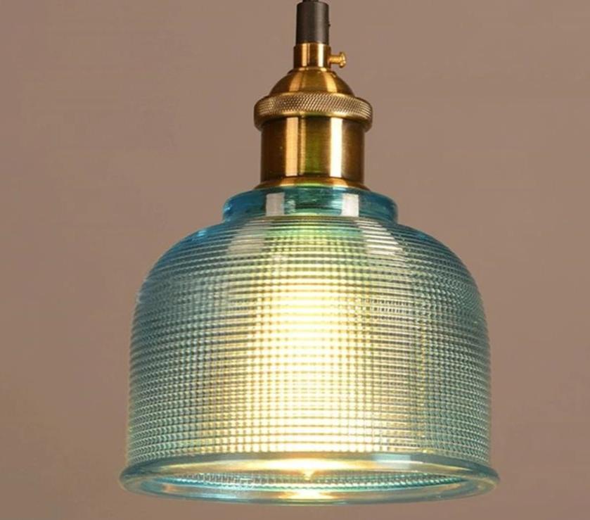 Freyza - Sosie - Retro European Color Glass Pendant Light