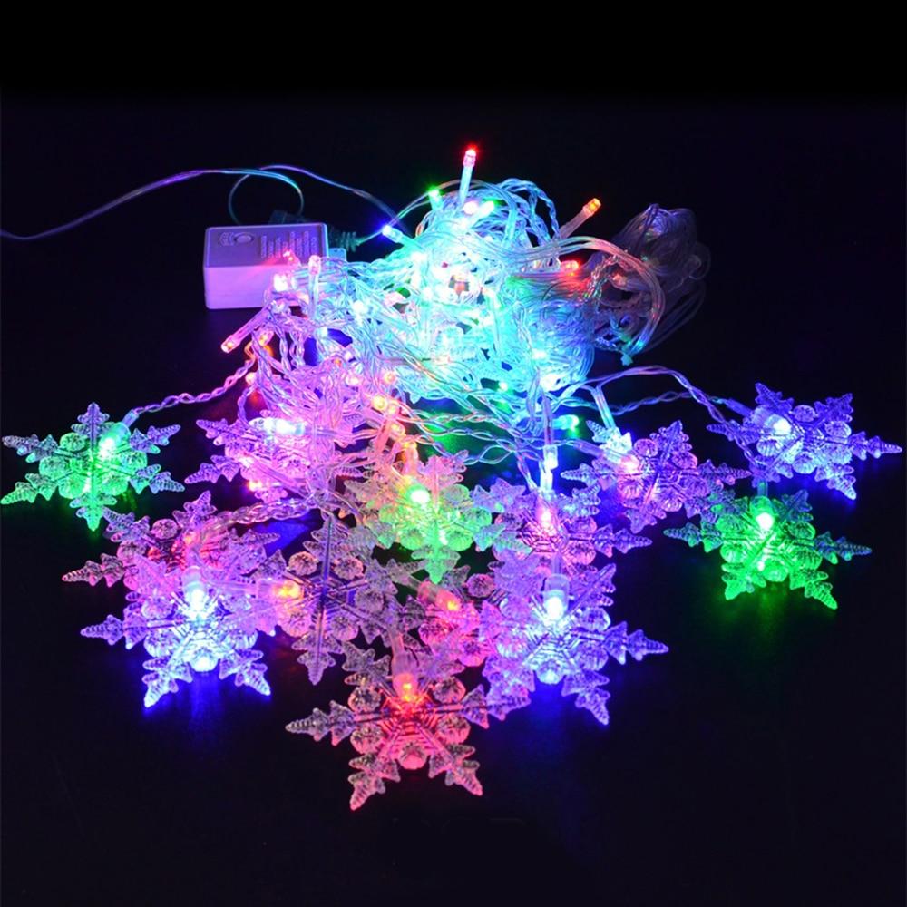Freyza – Hängende LED-Schneeflockenleuchten
