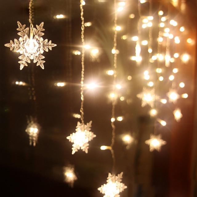 Freyza – Hängende LED-Schneeflockenleuchten