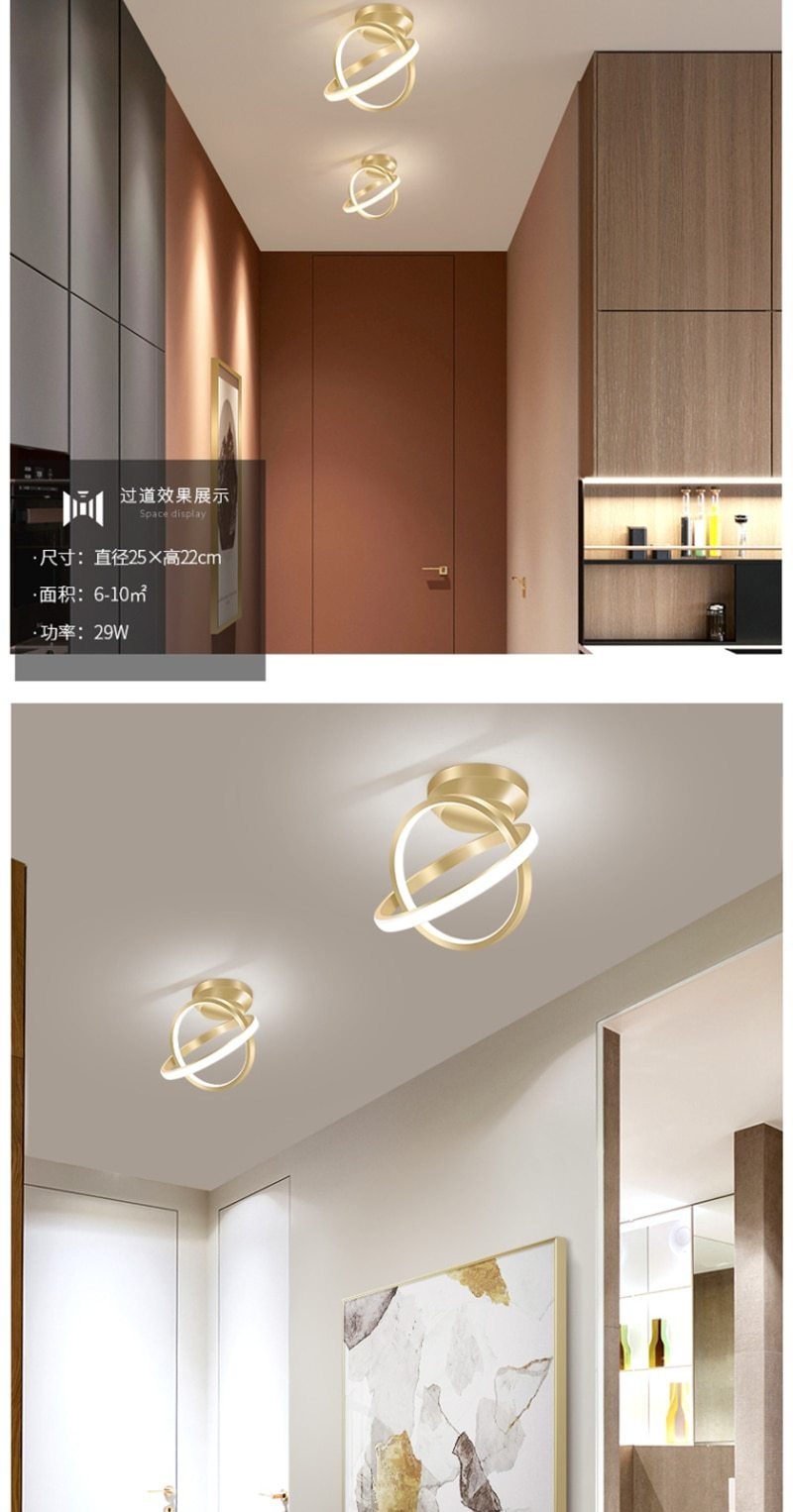 Freyza - Lalit - Multi Disc Ceiling Light