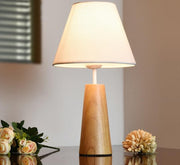 Freyza - Indiana - Lampe de table à base en bois