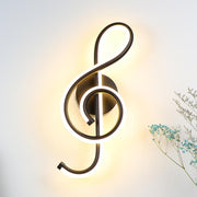 Freyza - applique murale LED en forme de note de musique