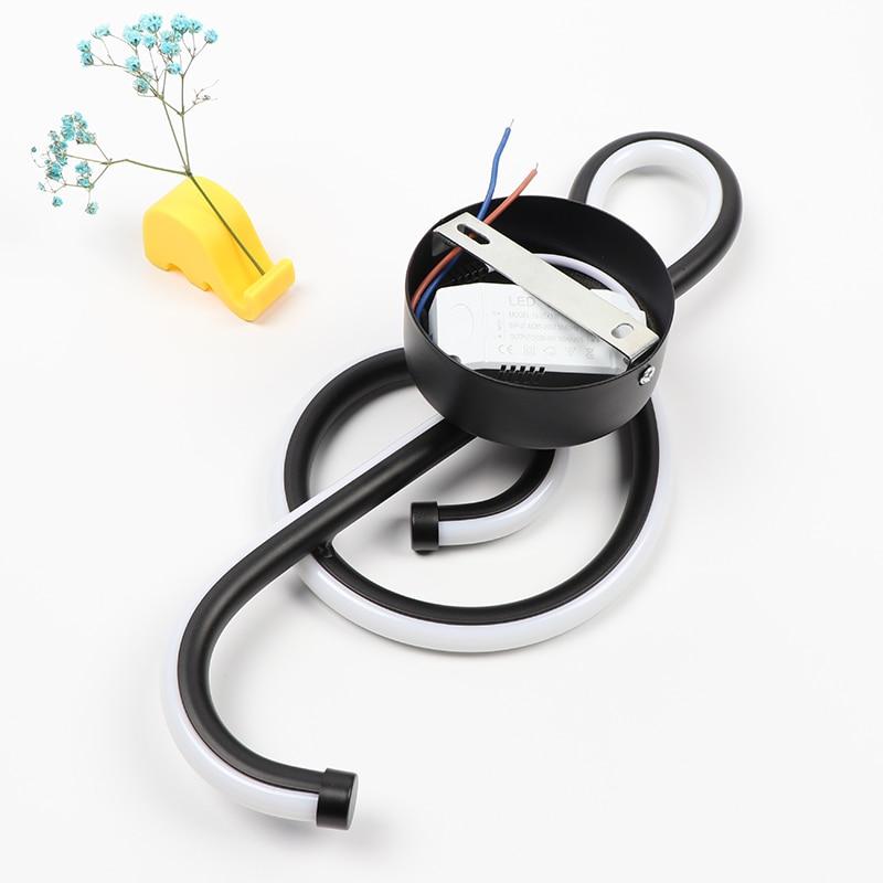 Freyza - applique murale LED en forme de note de musique
