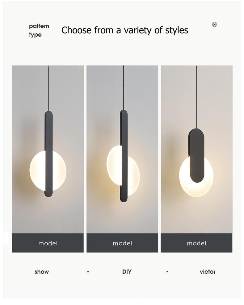 Freyza - Declan - Modern LED Hanging Light