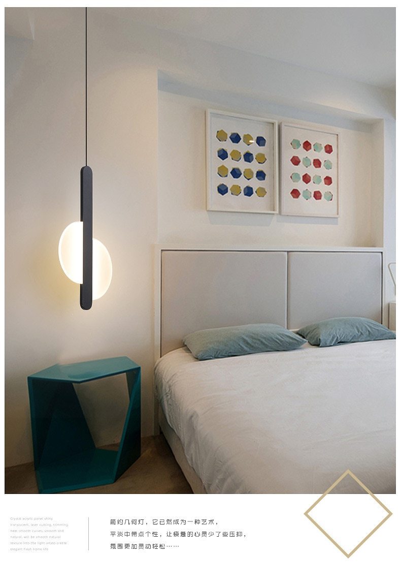Freyza - Declan - Modern LED Hanging Light