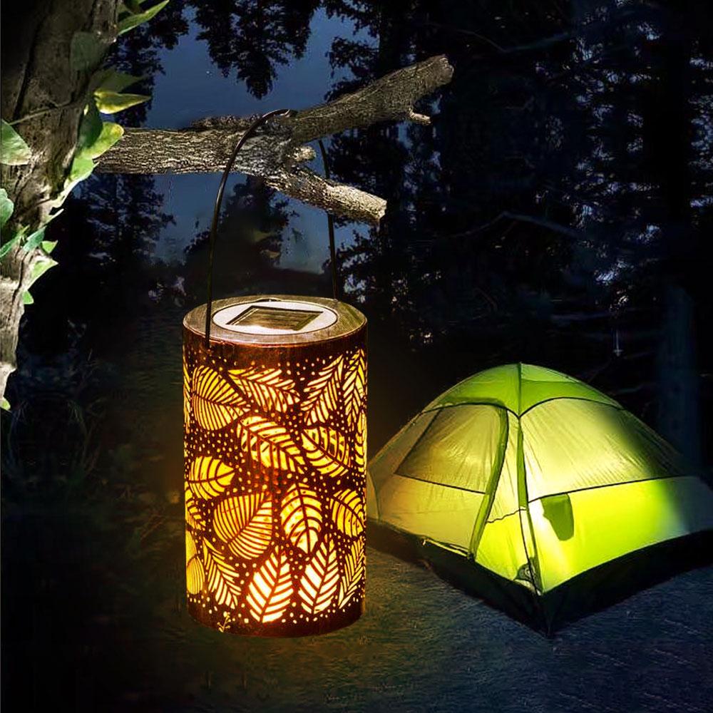 Freyza - Mateo - Leaf Pattern Shadow Cast Lantern