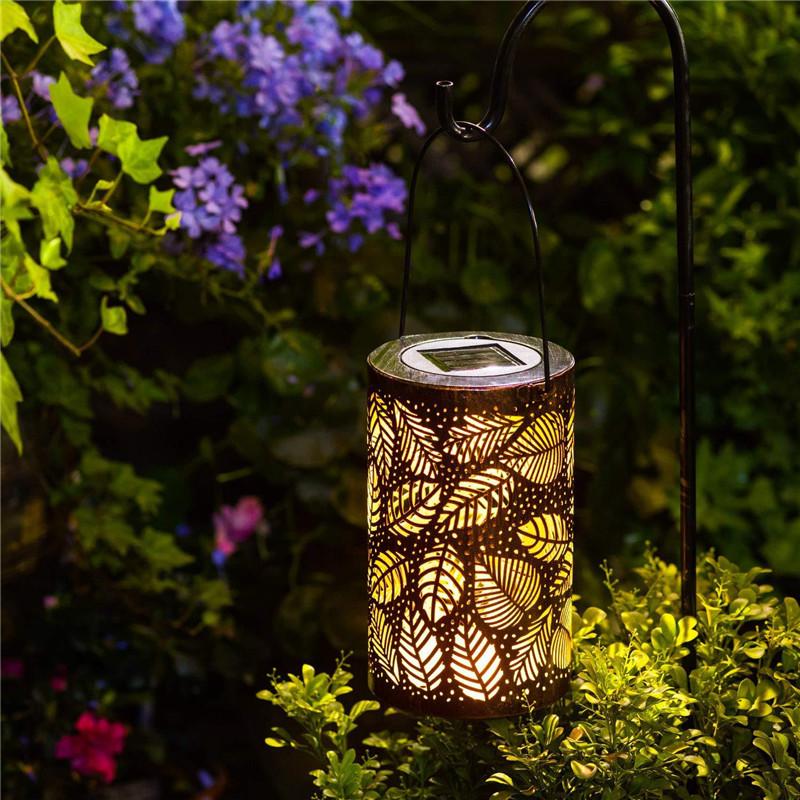 Freyza - Mateo - Leaf Pattern Shadow Cast Lantern