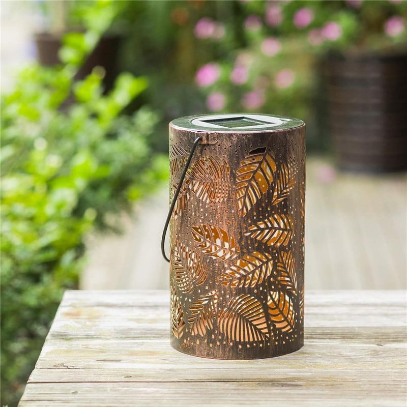 Freyza - Mateo - Leaf Pattern Shadow Cast Lantern