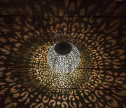 Freyza - Bode - Round Solar Hanging Shadow Cast Lantern