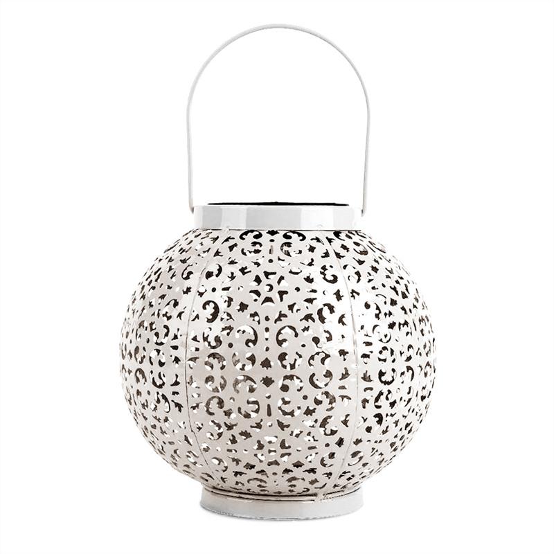 Freyza - Bode - Round Solar Hanging Shadow Cast Lantern