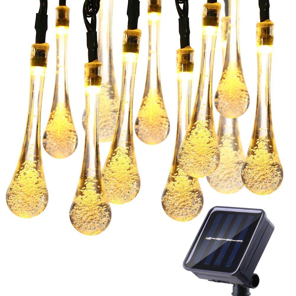 Freyza - Solar Droplet Bulb String Light