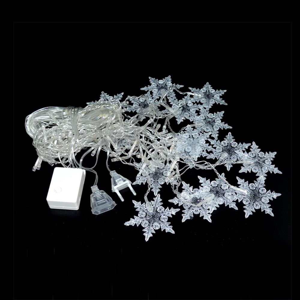 Freyza – Hängende LED-Schneeflockenleuchten
