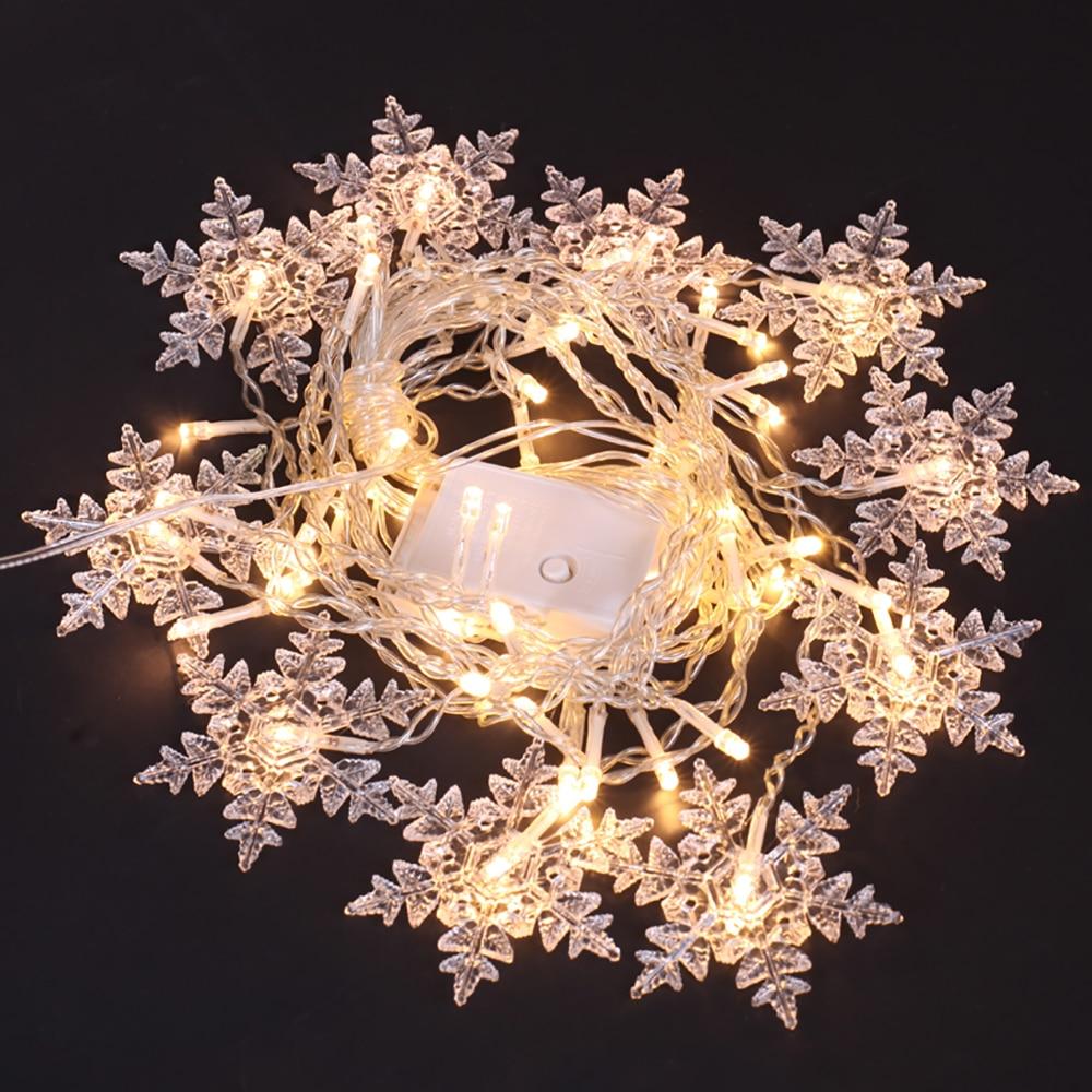 Freyza – Hängende LED-Schneeflockenleuchten