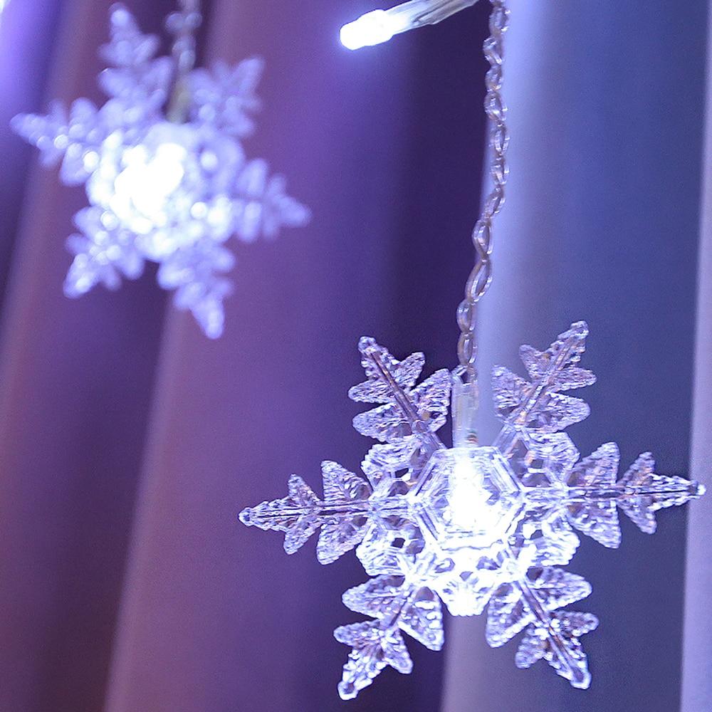 Freyza – Hängende LED-Schneeflockenleuchten