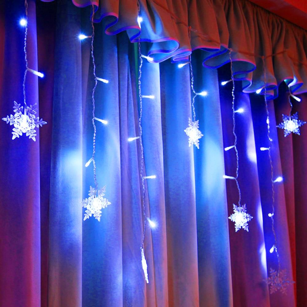 Freyza – Hängende LED-Schneeflockenleuchten