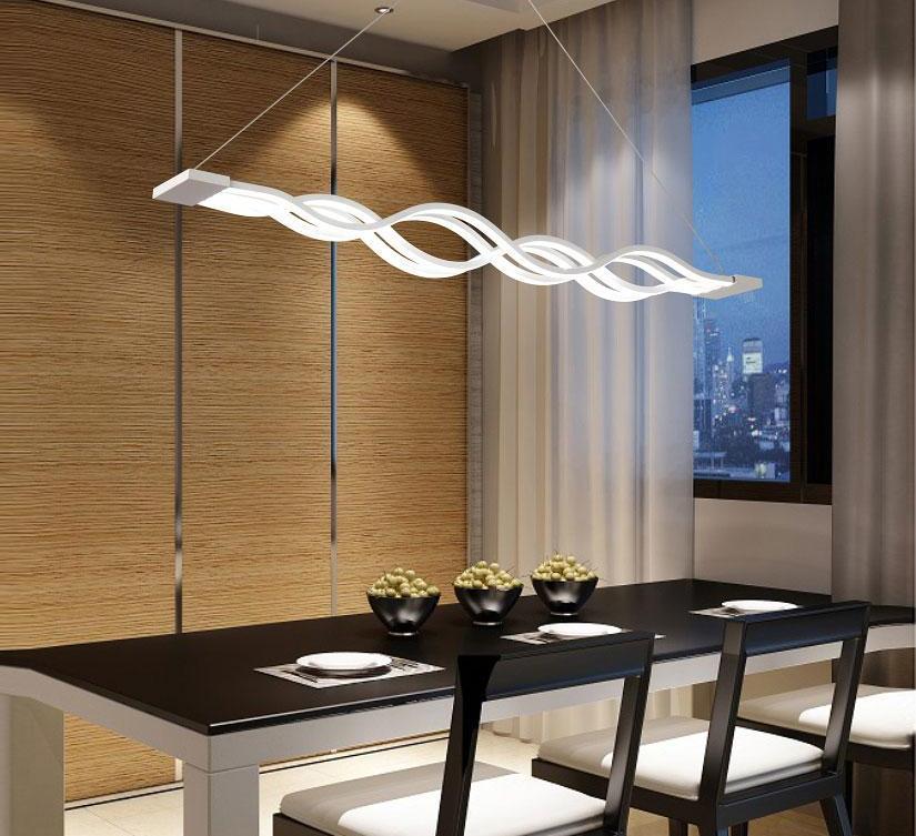 Freyza – lustre ondulé à LED
