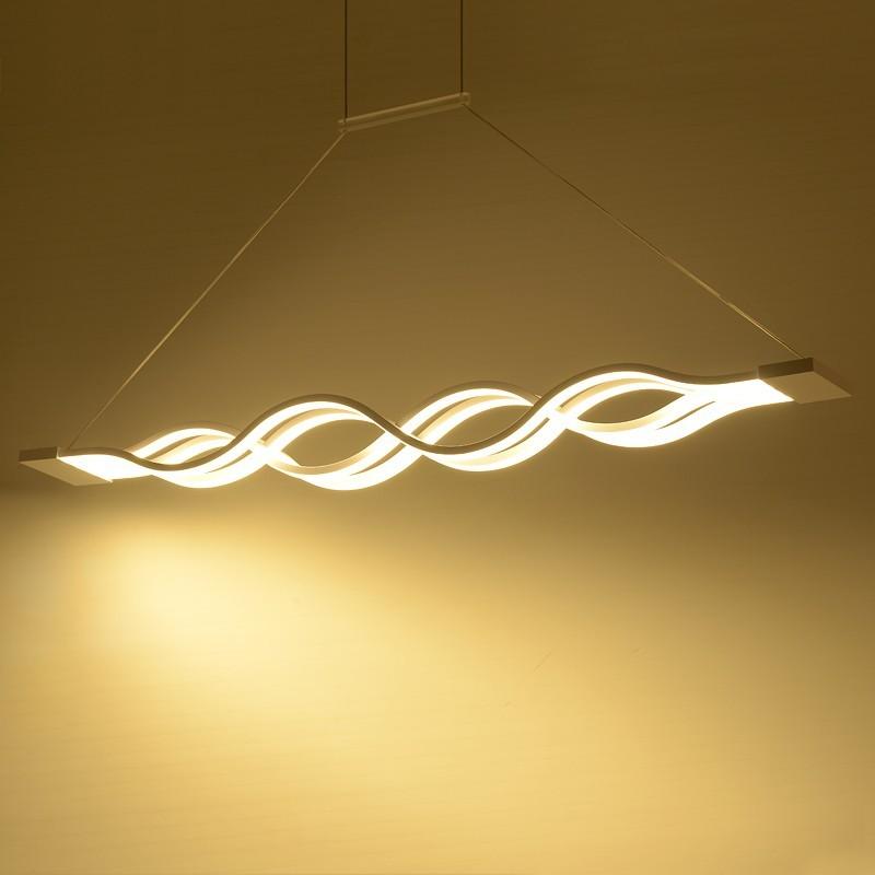 Freyza – lustre ondulé à LED