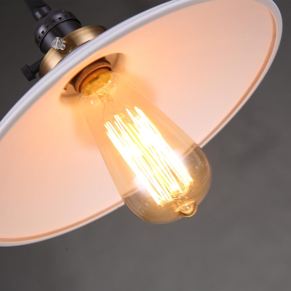 Freyza – Zelus – Vintage-Retro-Hängelampe mit Metallschirm