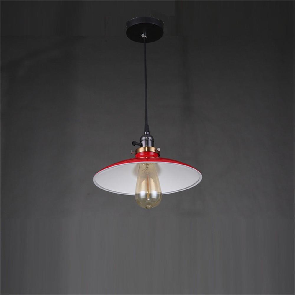 Freyza – Zelus – Vintage-Retro-Hängelampe mit Metallschirm