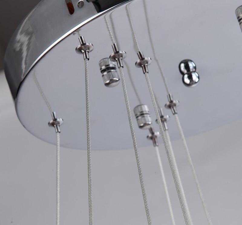Freyza - Circular Crystal LED Chandelier