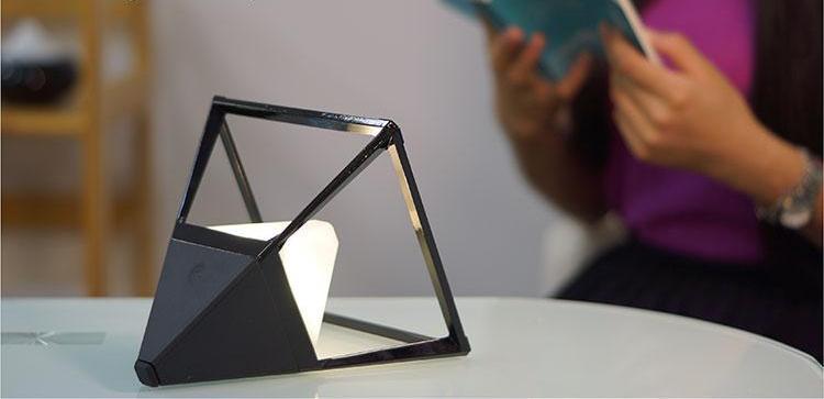 Freyza – pyramidenförmige, berührungsgesteuerte Diamantlampe