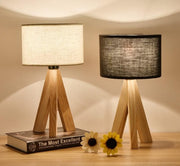 Freyza - Lizbeth - Three Leg Wooden Base Lamp