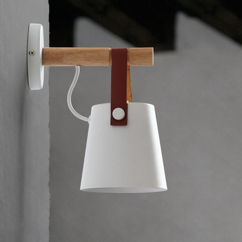 Freyza - Nordic Wooden Hanging Wall Lamp