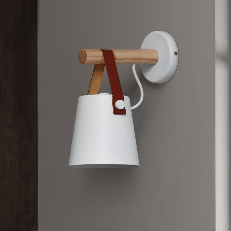 Freyza - Nordic Wooden Hanging Wall Lamp
