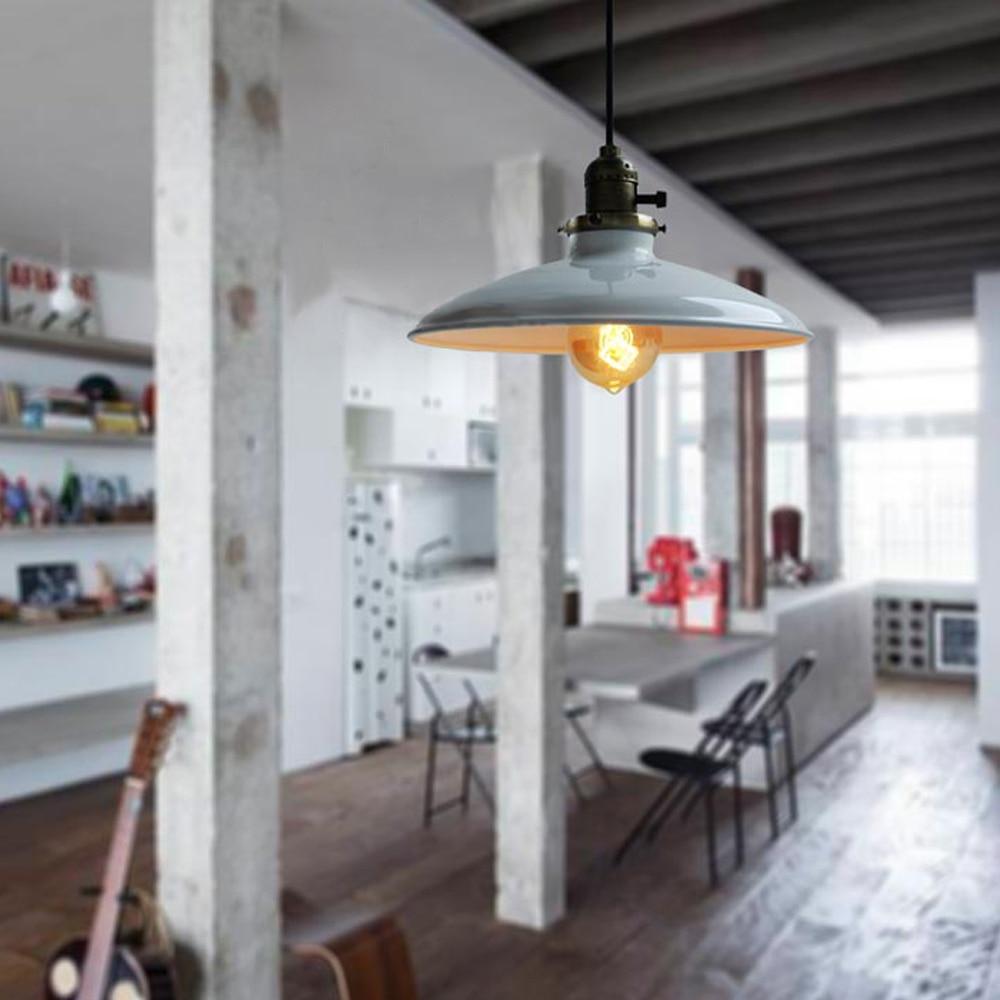 Freyza – Zelus – Vintage-Retro-Hängelampe mit Metallschirm