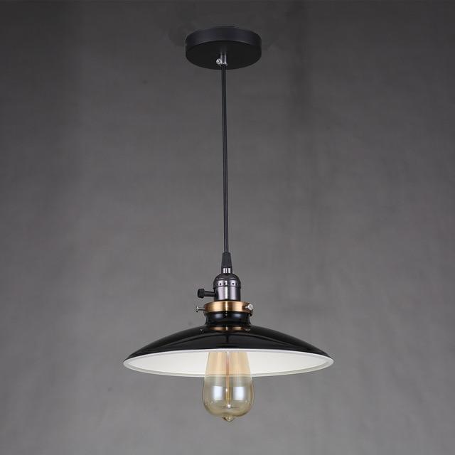 Freyza – Zelus – Vintage-Retro-Hängelampe mit Metallschirm