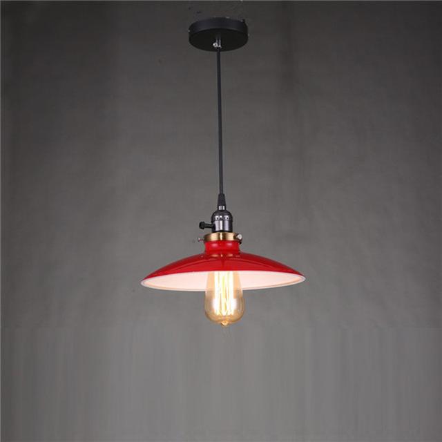 Freyza – Zelus – Vintage-Retro-Hängelampe mit Metallschirm