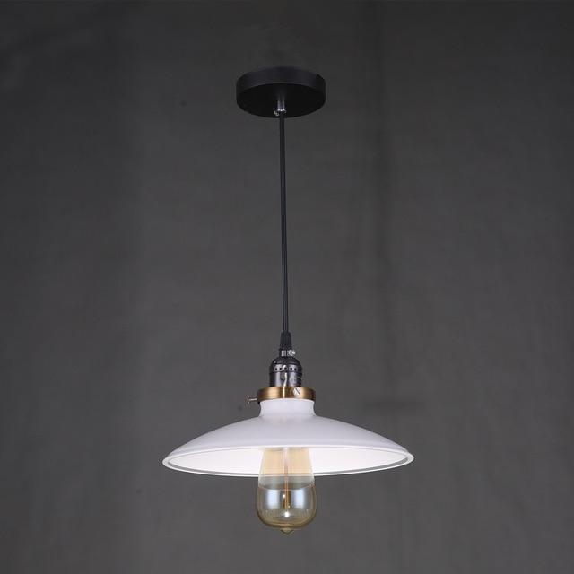 Freyza – Zelus – Vintage-Retro-Hängelampe mit Metallschirm