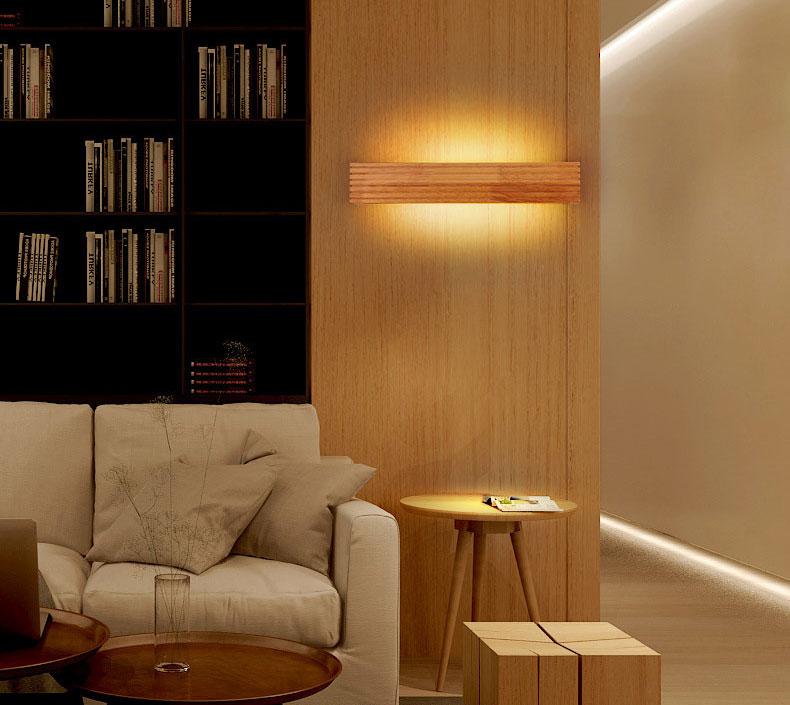Freyza – Statuto – moderne nordische Holz-Wandleuchte