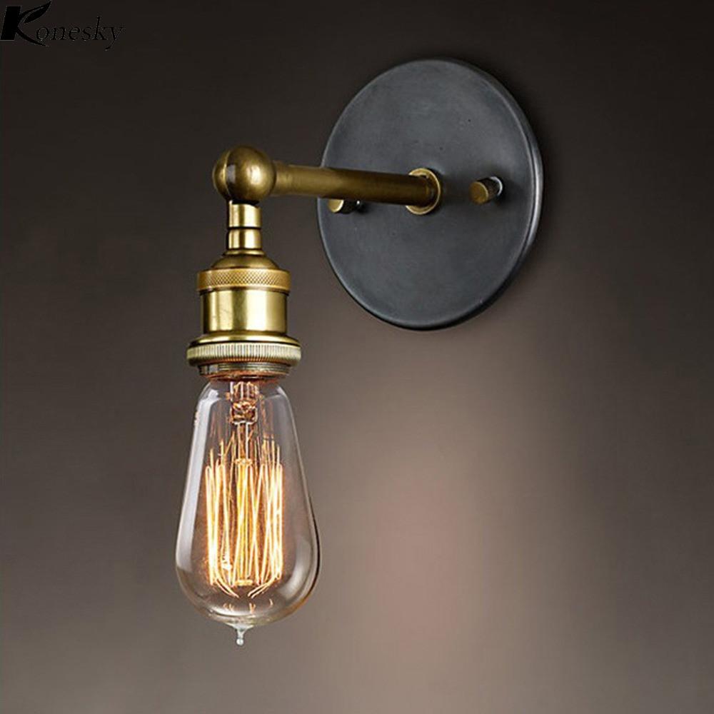 Freyza - Modern Country Style Brass Wall Lamp