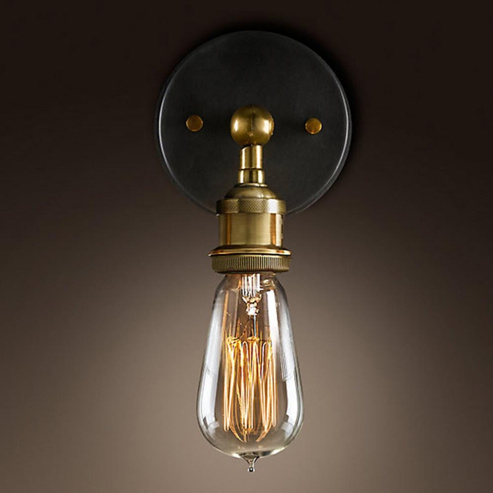 Freyza - Modern Country Style Brass Wall Lamp