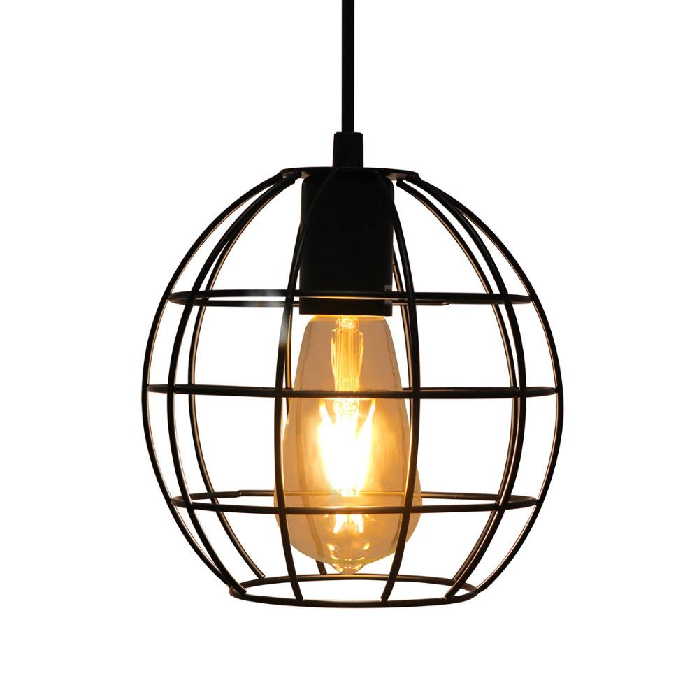 Freyza - Spherical Hanging Cage Drop Ceiling Light