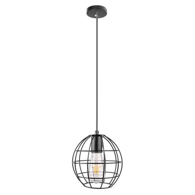 Freyza - Spherical Hanging Cage Drop Ceiling Light