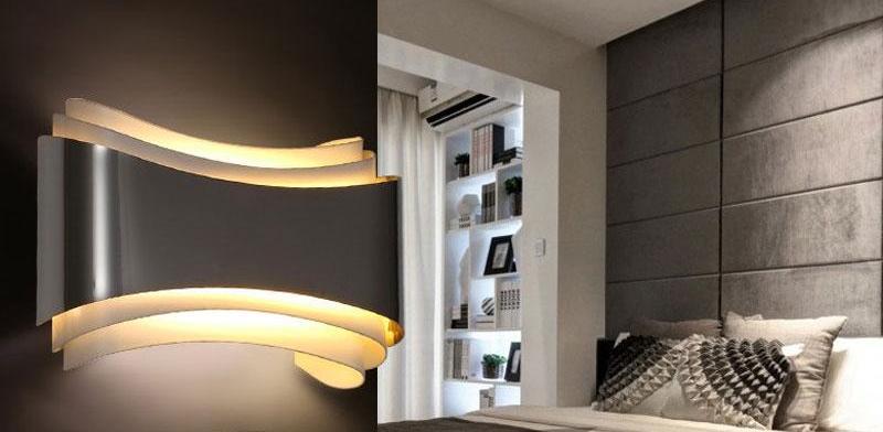 Freyza - Modern LED Curved Wall Lamp