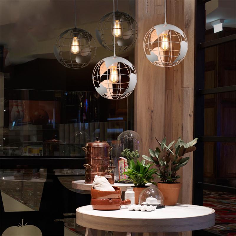 Freyza - Modern Nordic World Globe Hanging Light
