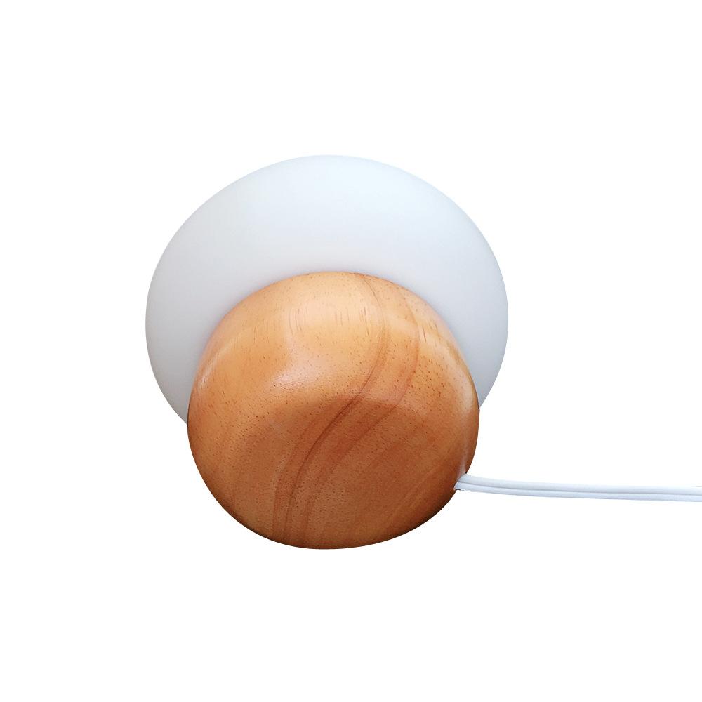 Freyza - Champi - Wooden Base Mushroom Lamp