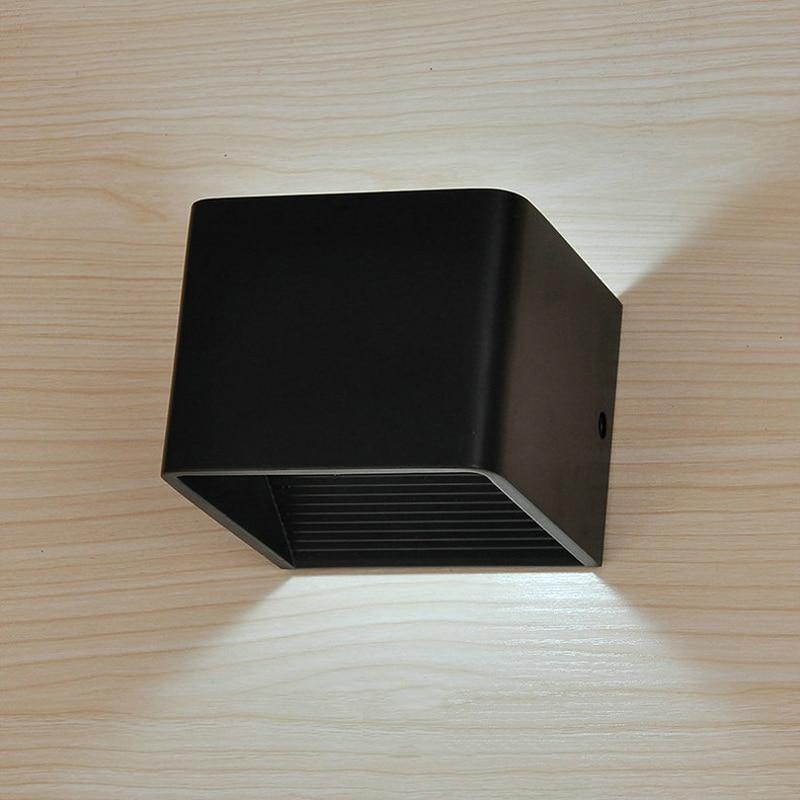 Freyza - Modern LED Up Down Cube Wall Lamp