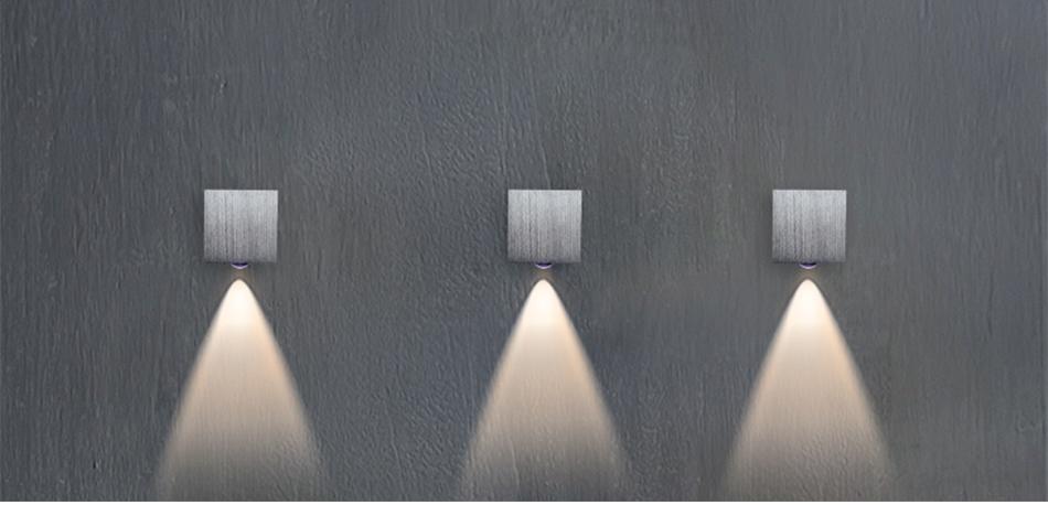 Freyza - Modern LED Cube Box Wall Lamp
