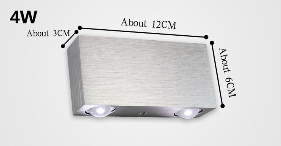 Freyza - Modern LED Cube Box Wall Lamp