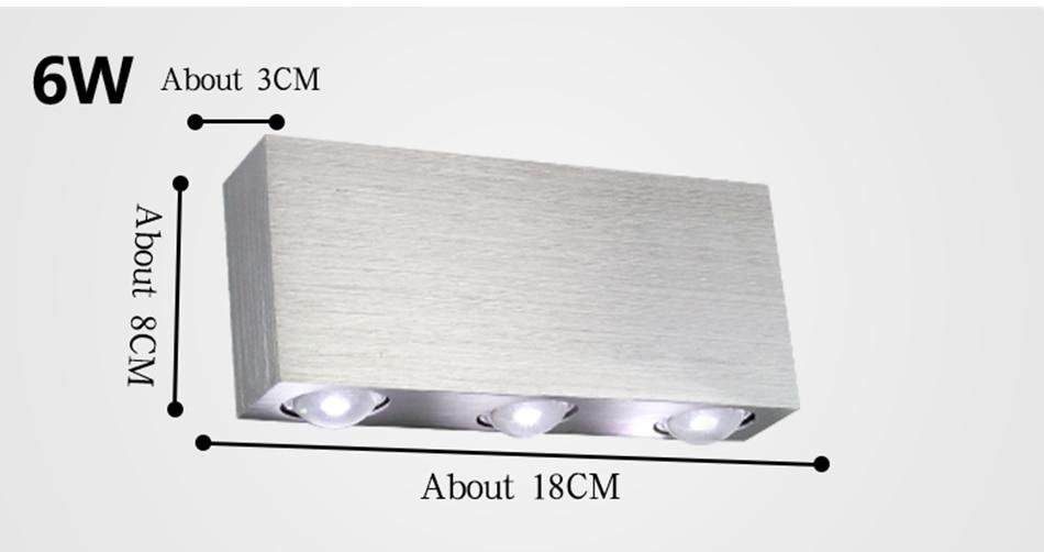 Freyza - Modern LED Cube Box Wall Lamp